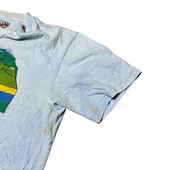 American Vintage 80s Hawaii Kole Kole Relay Marathon Race T Shirt Hanes Beefy Ta - Picture 5 of 8